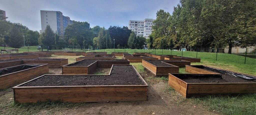 Új közösségi kert Békásmegyeren
